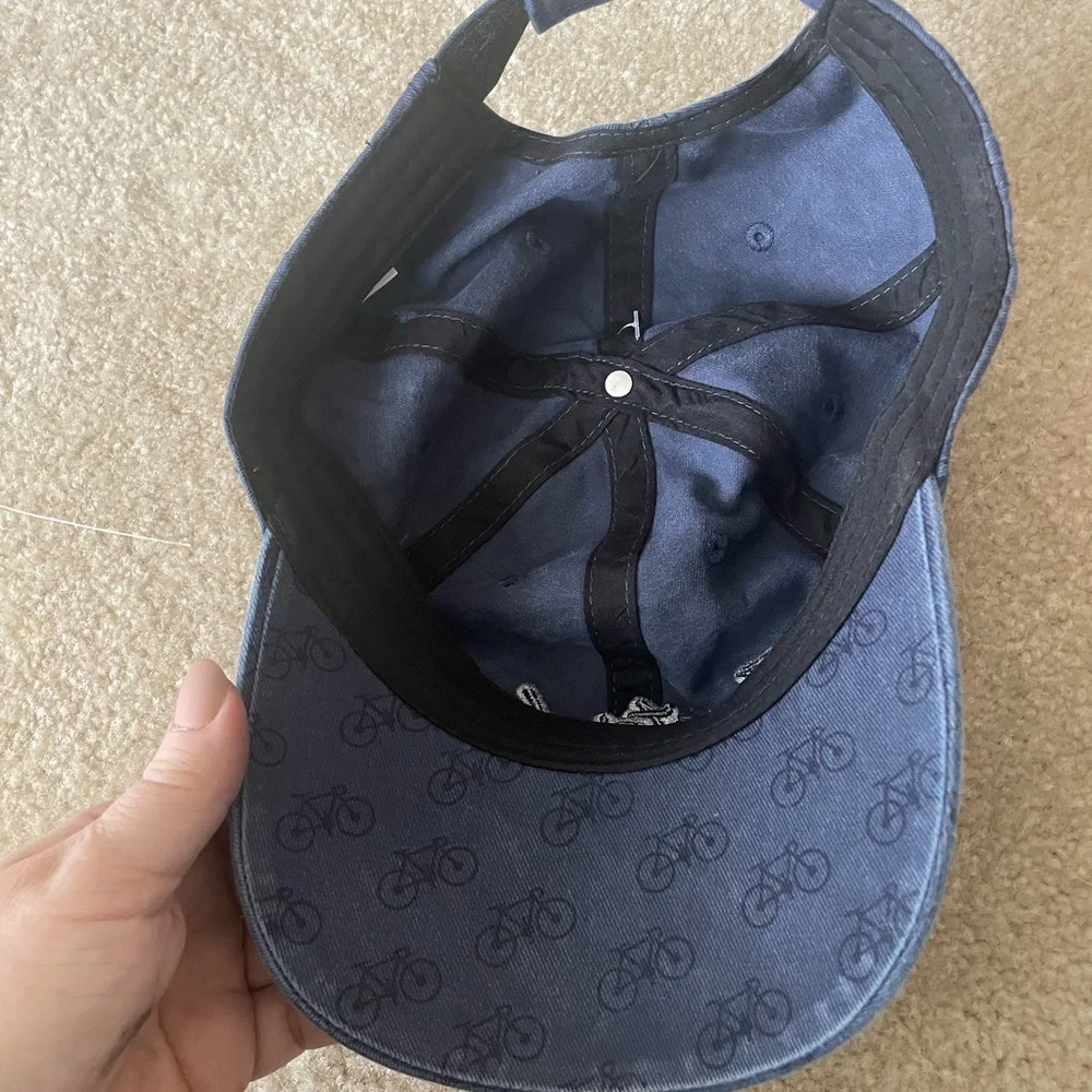 Amsterdam Embroidered Cap. Navy blue. Adjustable.‎ OS